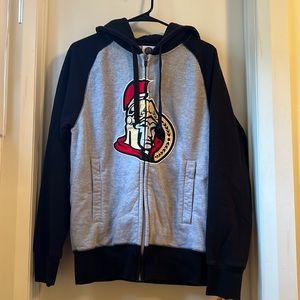 NHL Ottawa Senators Zip Up Sweater